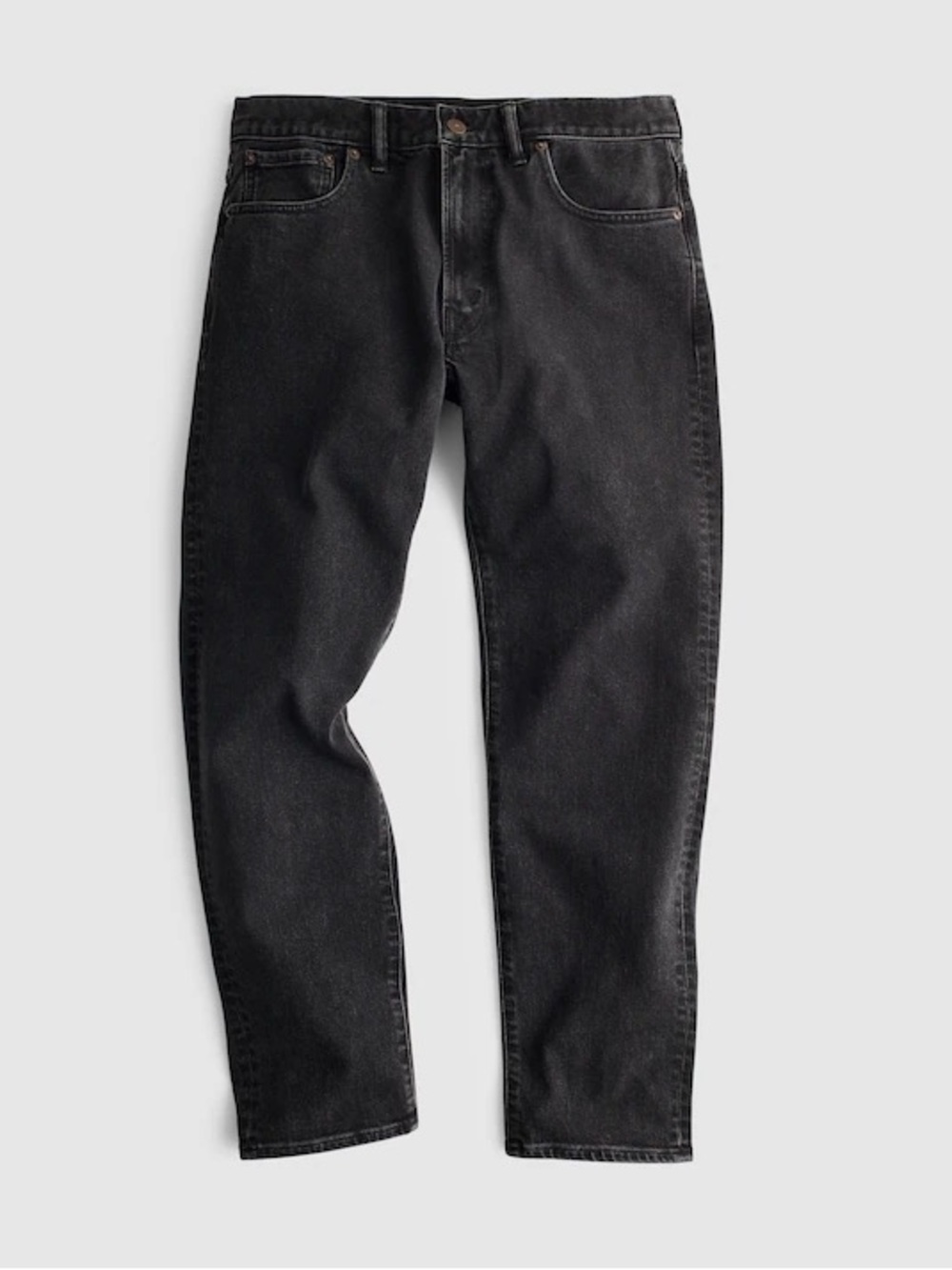 Madewell Relaxed Taper Jeans Mens Size 30x30 Black Stretch Denim Hanlock Wash